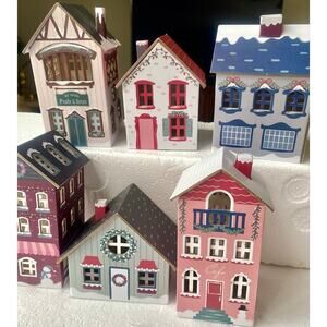 Cardboard houses Christmas collection from Target's Bullseye's Playground.